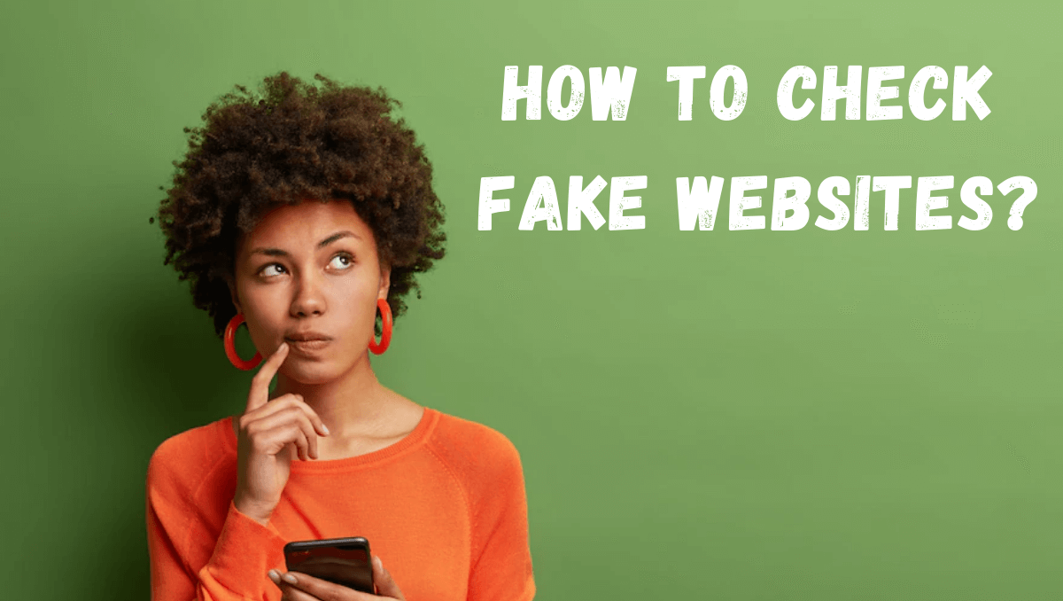 How to check Fake Websites