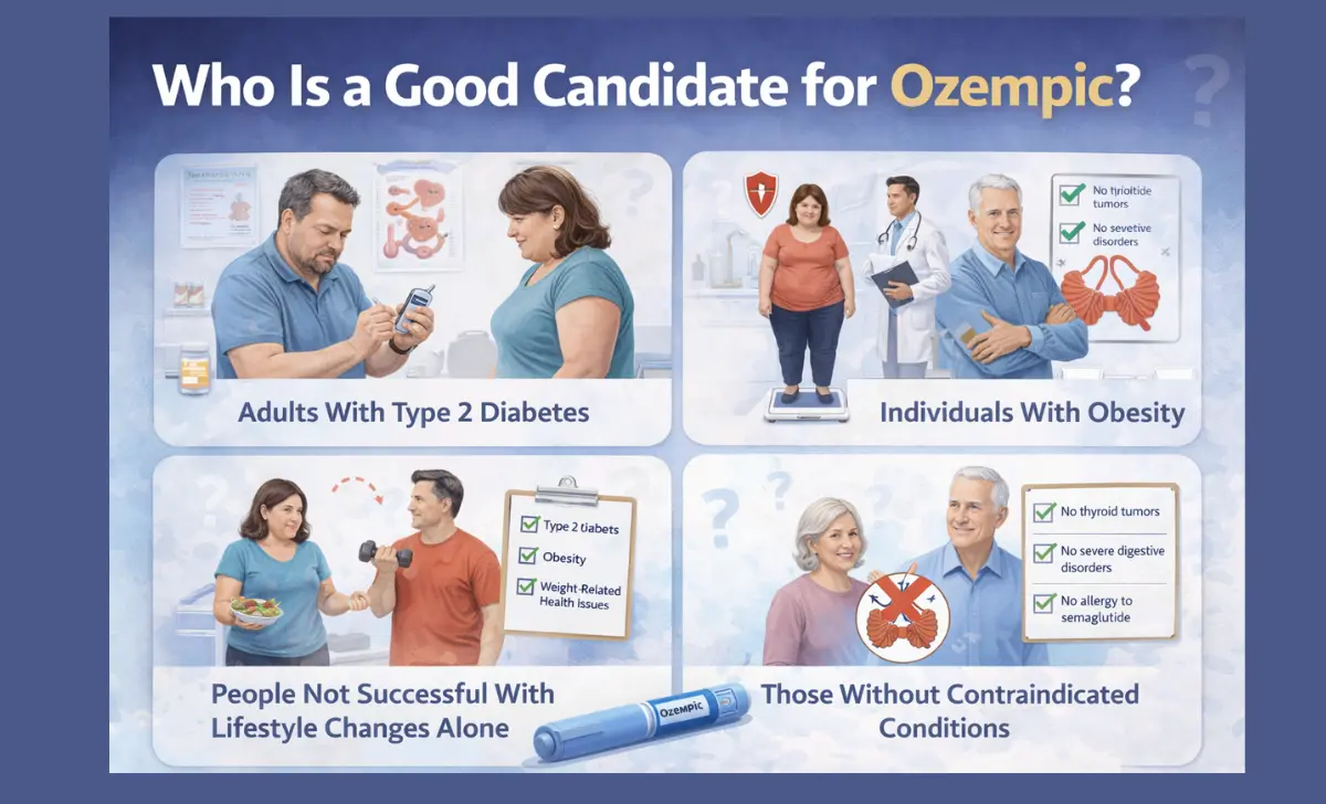 Doctor evaluating patient eligibility for Ozempic treatment